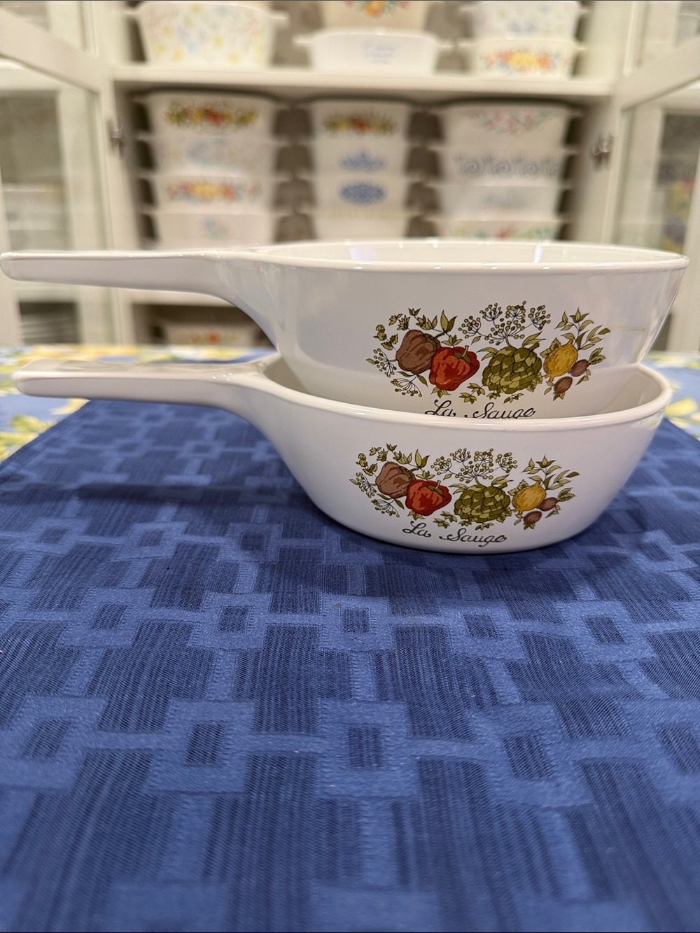 Corningware Spice of Life set of two P-81-B one pint